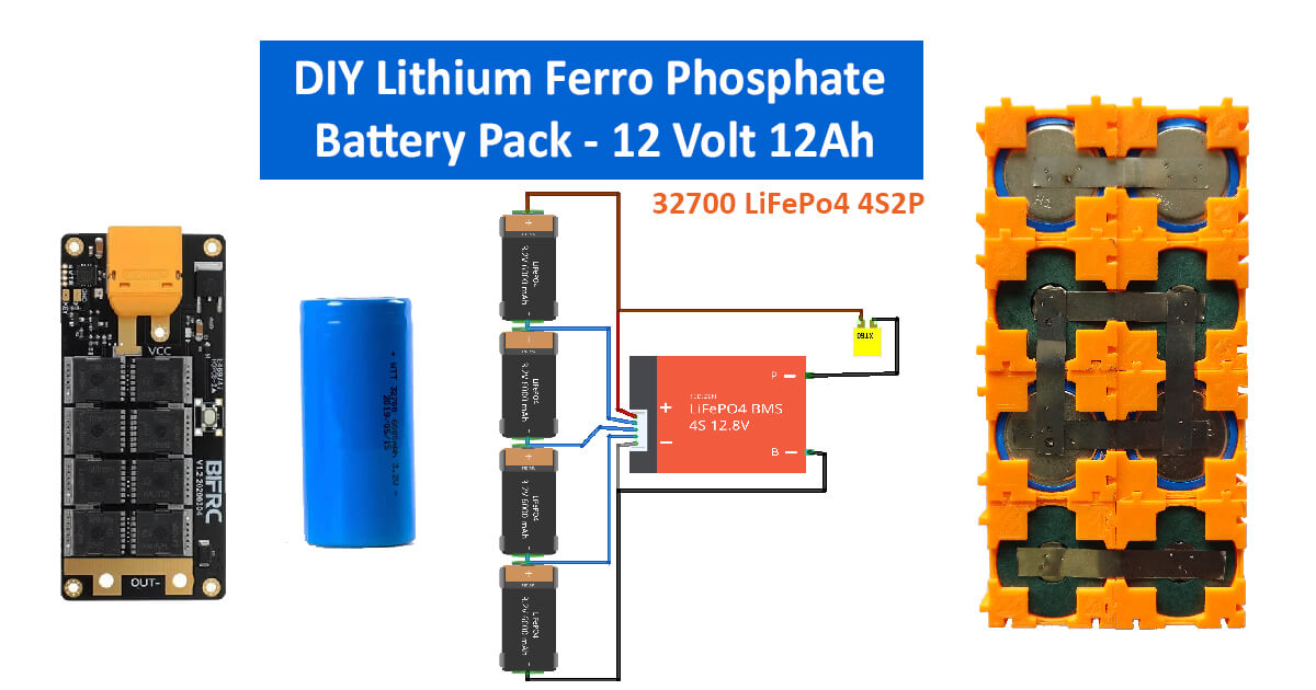 Diy 12v lithium discount ion battery pack