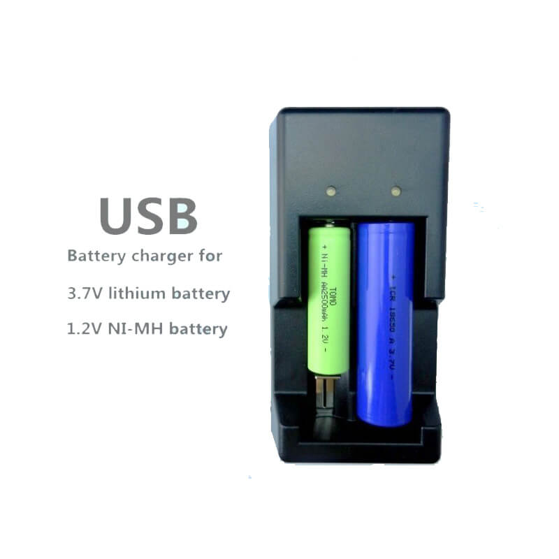 Tomo V6-2 Intelligent Battery Charger for 3.7v and 1.2V AA / AAA / 18650 / 17650 / 16340 / 14500 / 10500 Batteries